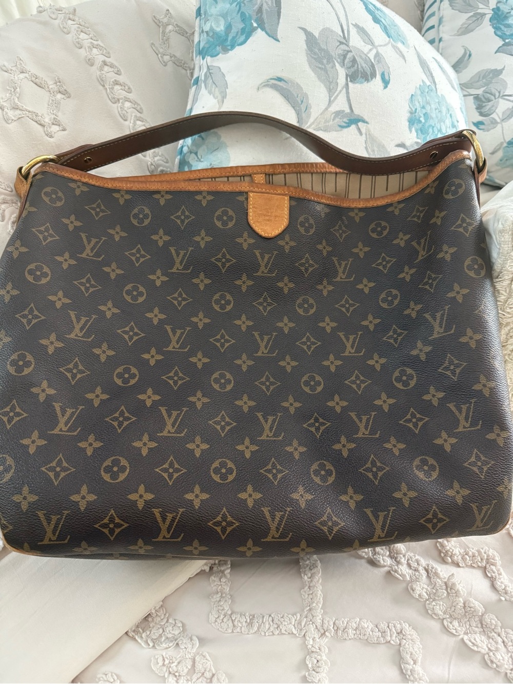 Louis Vuitton DELIGHTFULL MM Monogram Hobo Shoulder Bag